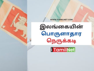 இலங்கையின் பொருளாதார நெருக்கடி கட்டுரை